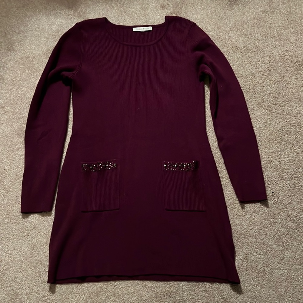 Studio Works Deep Purple Sweater